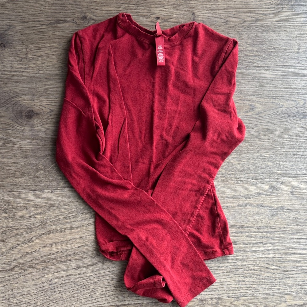 SKIMS Brick Cotton Long Sleeve